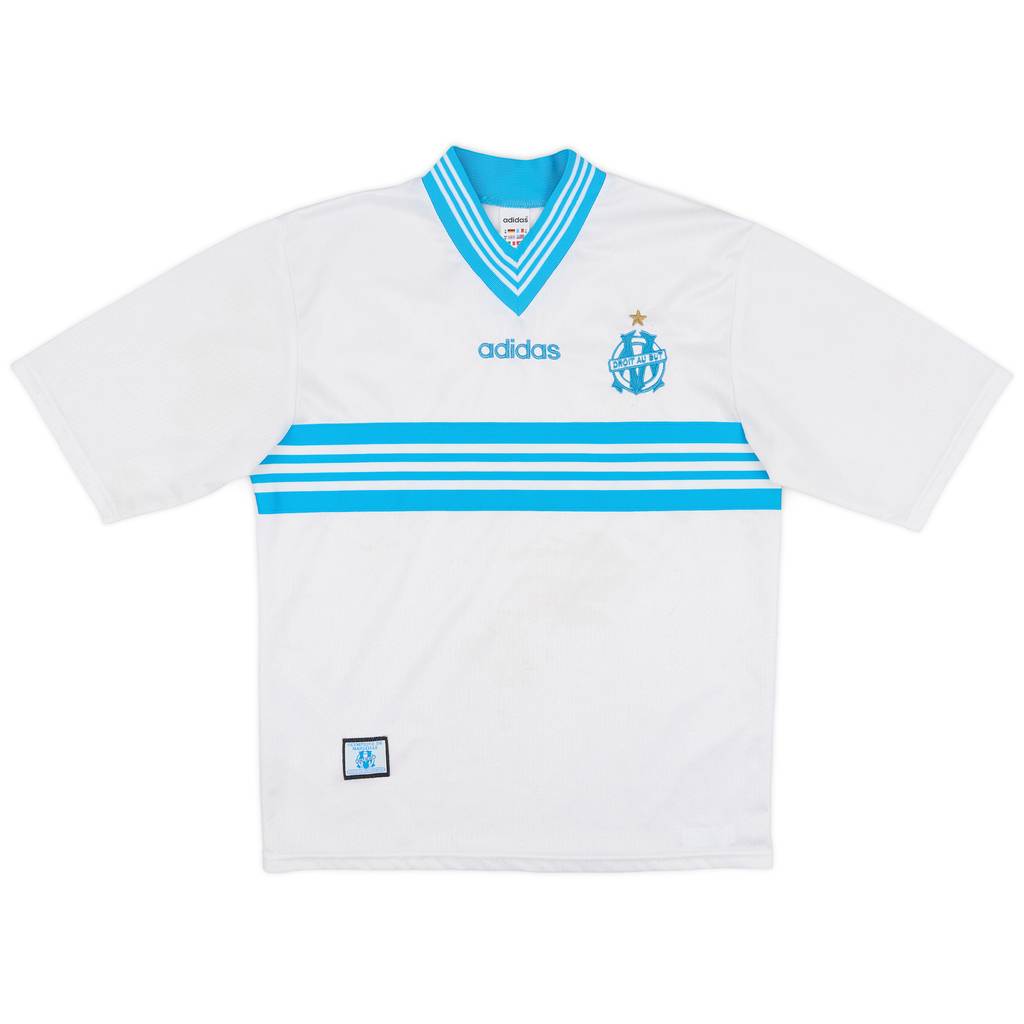 1997-98 Olympique Marseille Home Shirt - 7/10 - (M)
