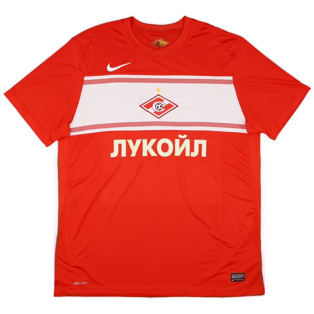 2012-13 Spartak Moscow Home Shirt - 6/10 - (XL)