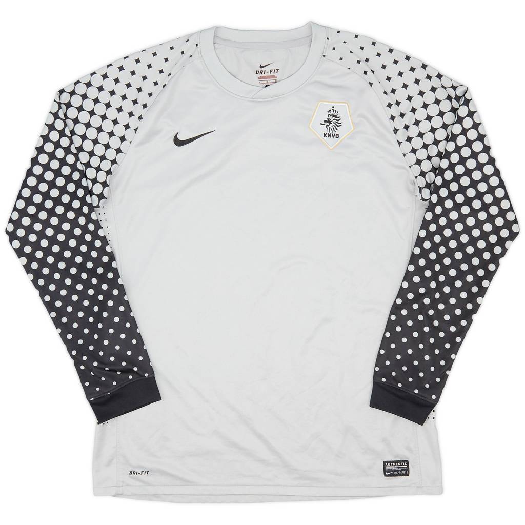 2010-12 Netherlands Authentic GK Shirt - 8/10 - (L)