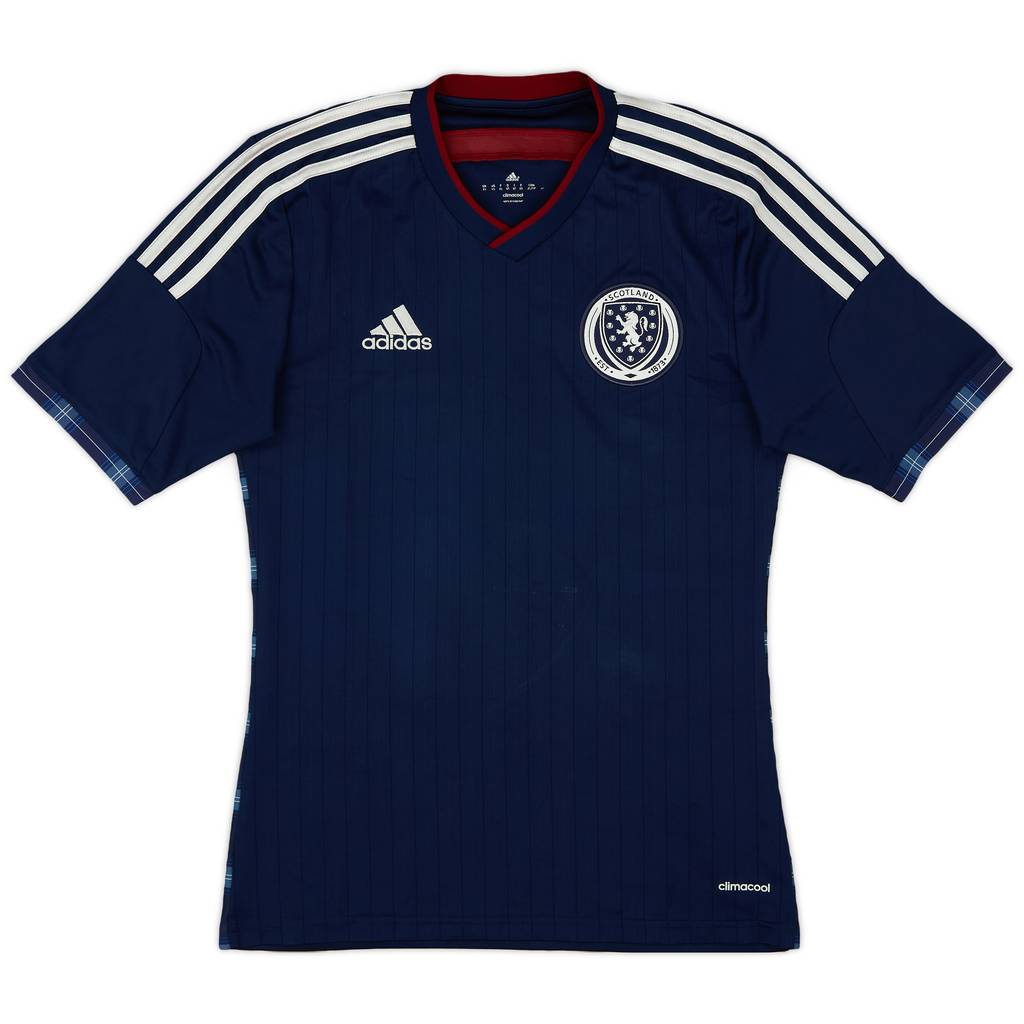 2014-15 Scotland Home Shirt - 8/10 - (XS)