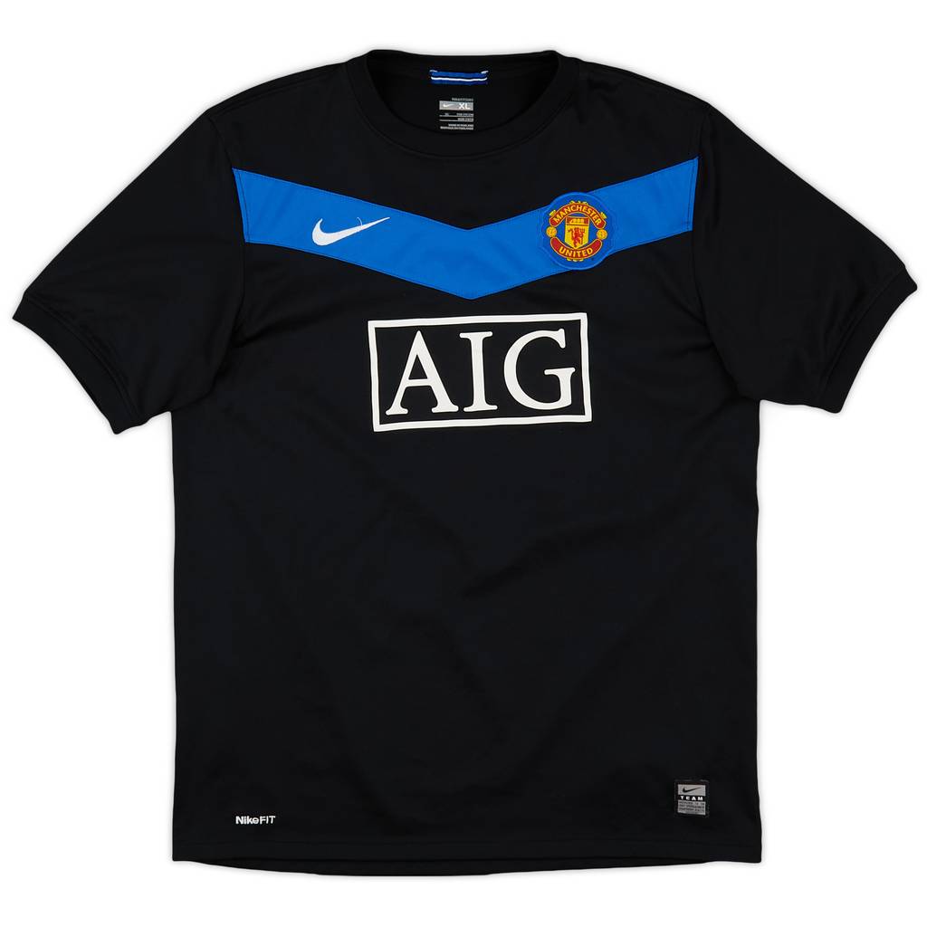 2009-10 Manchester United Away Shirt - 8/10 - (XL.Boys)
