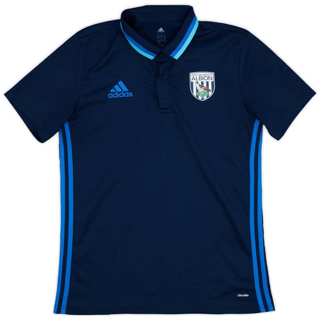 2016-17 West Brom adidas Polo Shirt - 8/10 - (M)