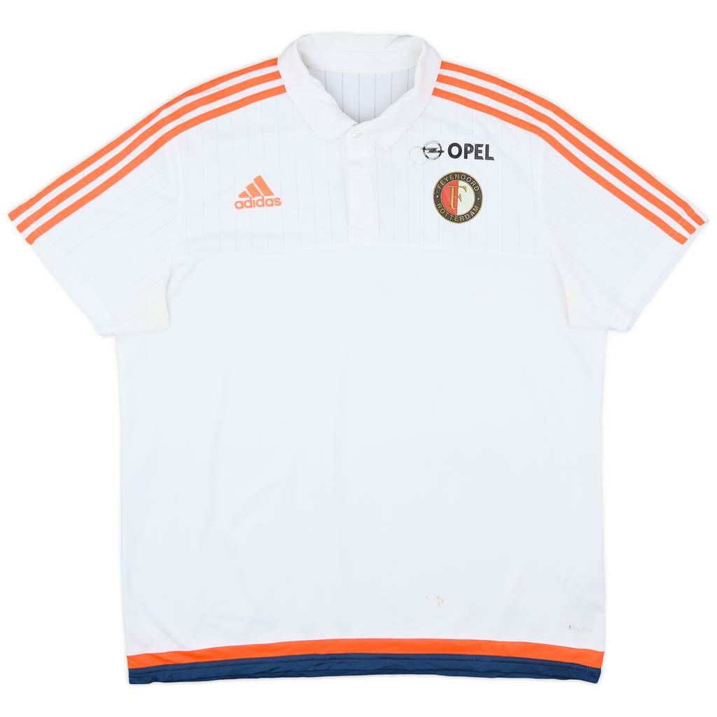 2015-16 Feyenoord adidas Polo Shirt - 5/10 - (XL)