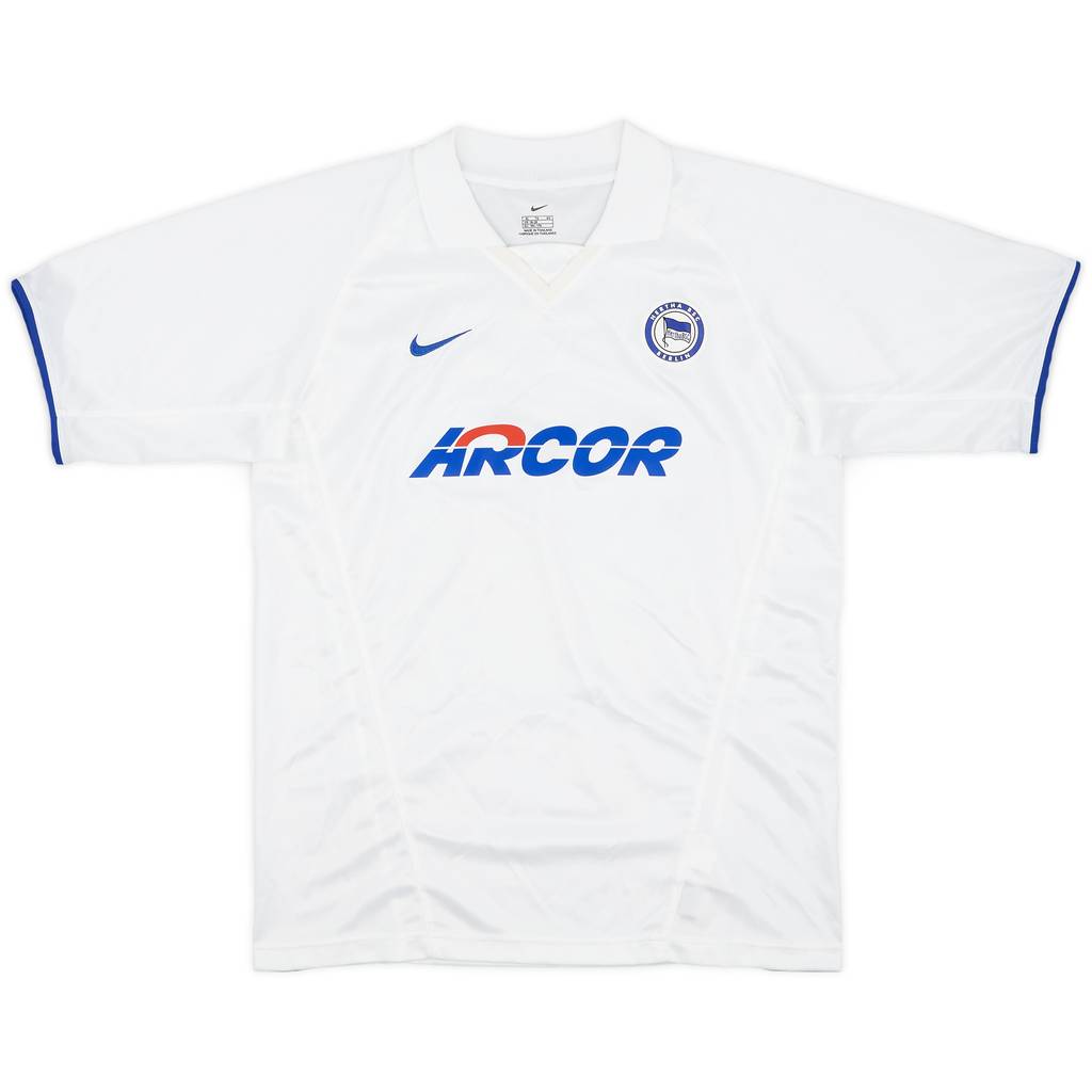 2002-04 Hertha Berlin Away Shirt - 8/10 - (XL.Boys)