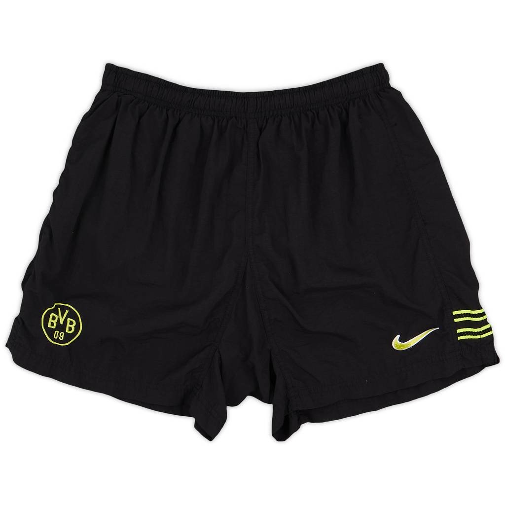 1997-98 Borussia Dortmund Home Shorts - 6/10 - (L)