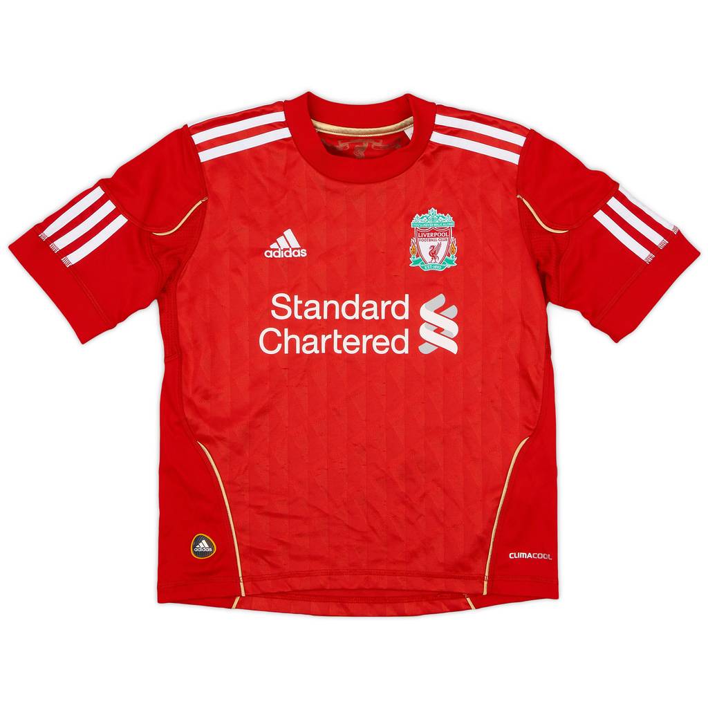 2010-12 Liverpool Home Shirt - 8/10 - (7-8 Years)