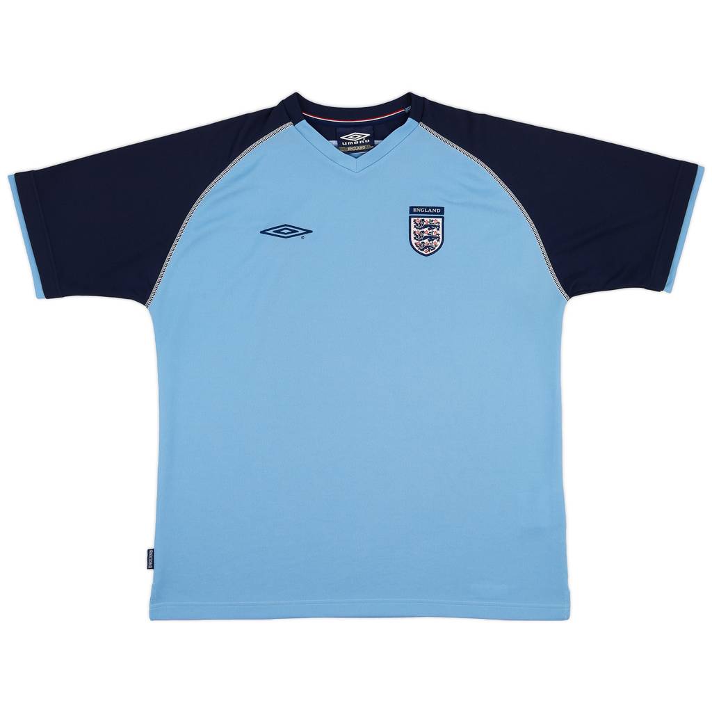 2004-06 England Umbro Training Shirt - 9/10 - (XL)