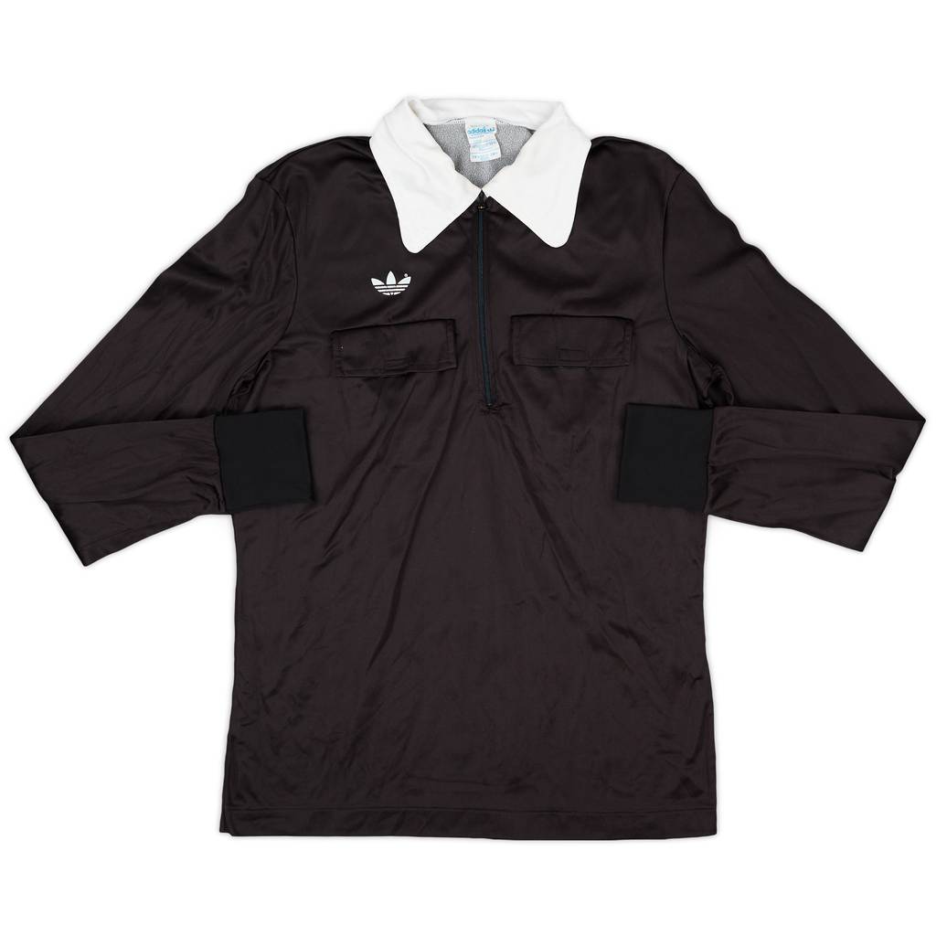 1980s adidas Template Referee L/S Shirt - 8/10 - (S)
