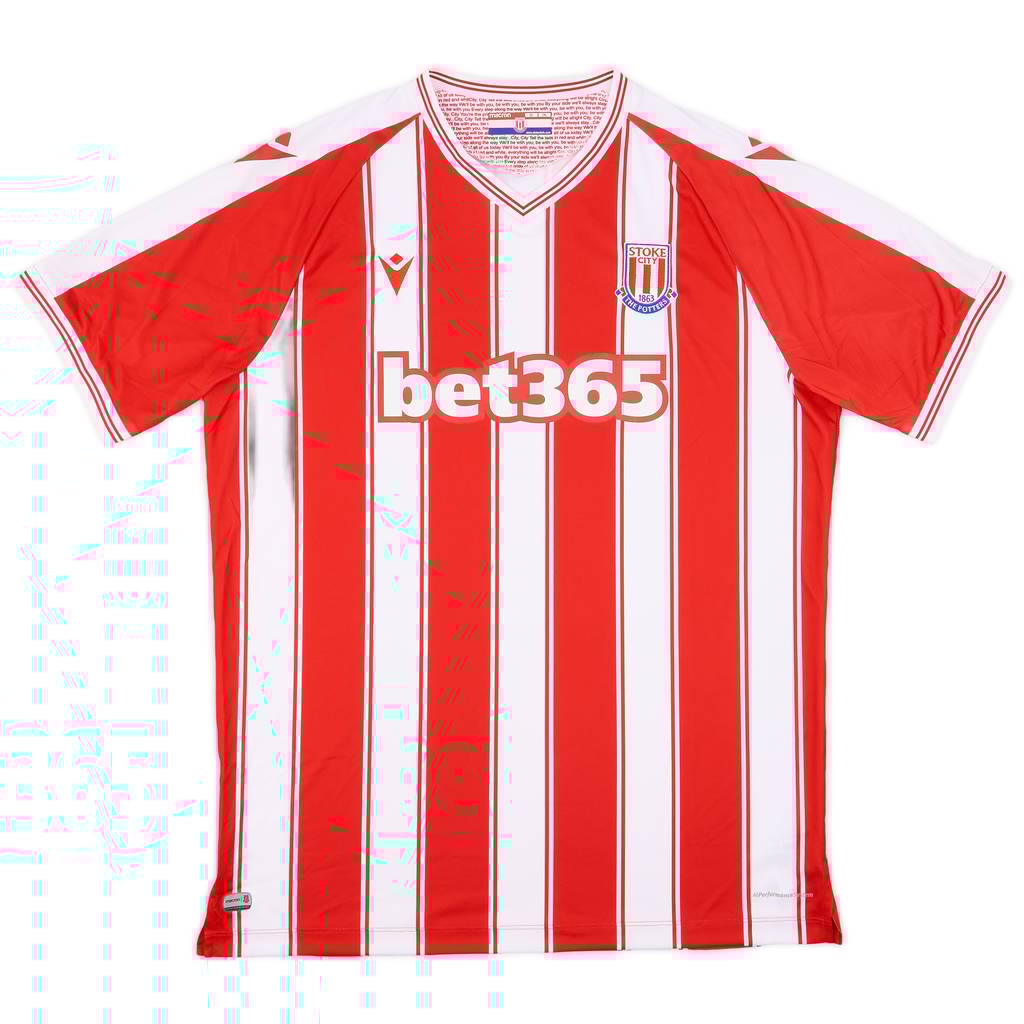 2020-21 Stoke City Home Shirt - 10/10 - (3XL)