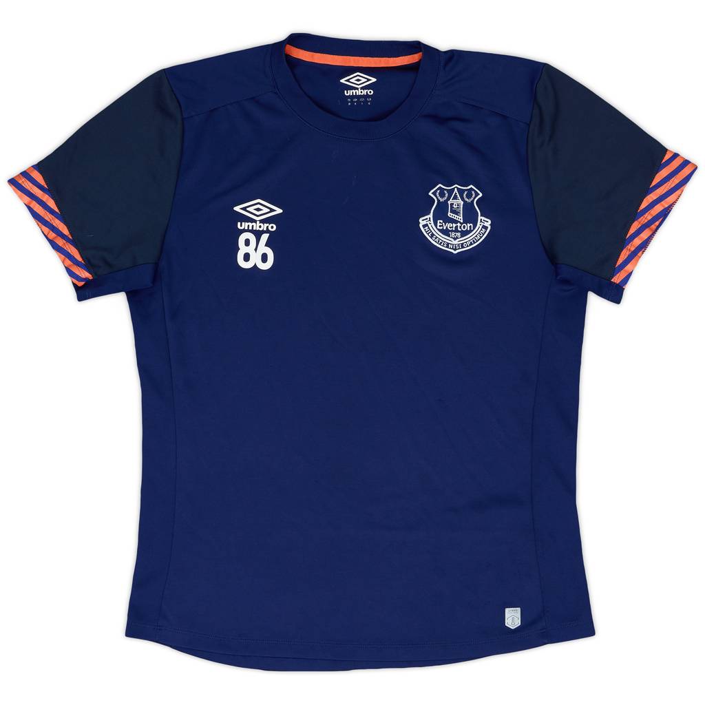 2016-17 Everton Umbro Player Issue Training Shirt #86 - 8/10 - (M)