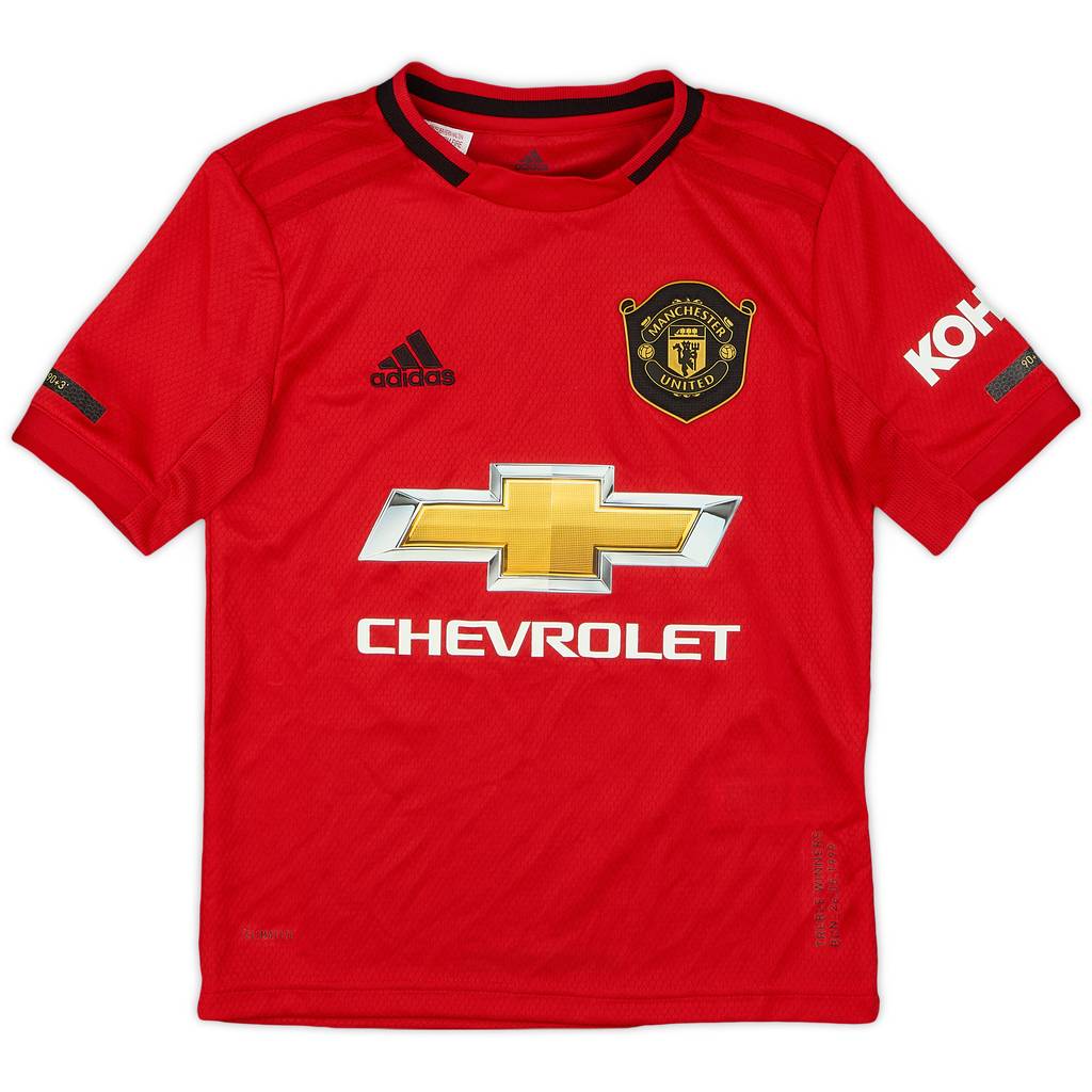 2019-20 Manchester United Home Shirt - 9/10 - (S.Boys)