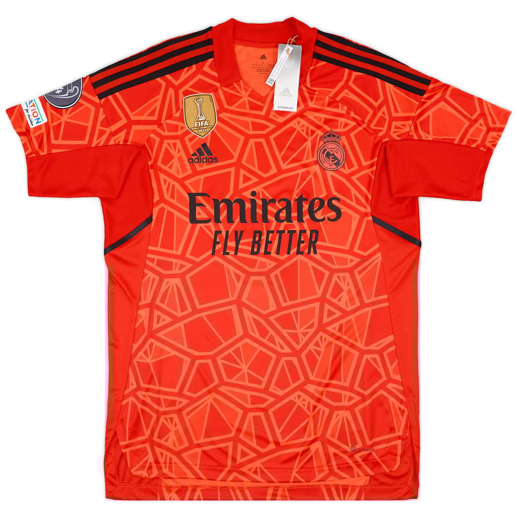 2022-23 Real Madrid GK Away Shirt Courtois #1 (L)