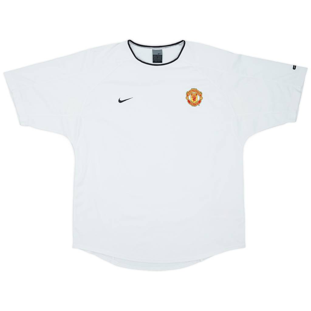 2002-03 Manchester United Nike Training Shirt - 8/10 - (XL)