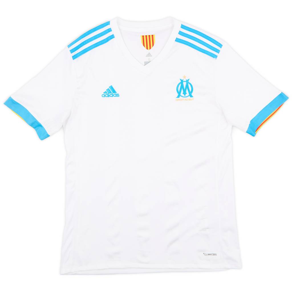 2017-18 Olympique Marseille Home Shirt - 7/10 - (S)