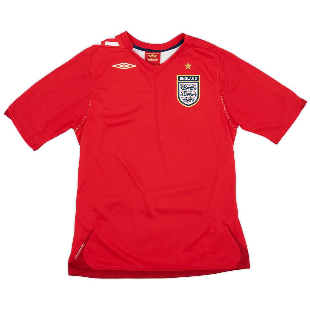 2006-08 England Away Shirt - 8/10 - (S)