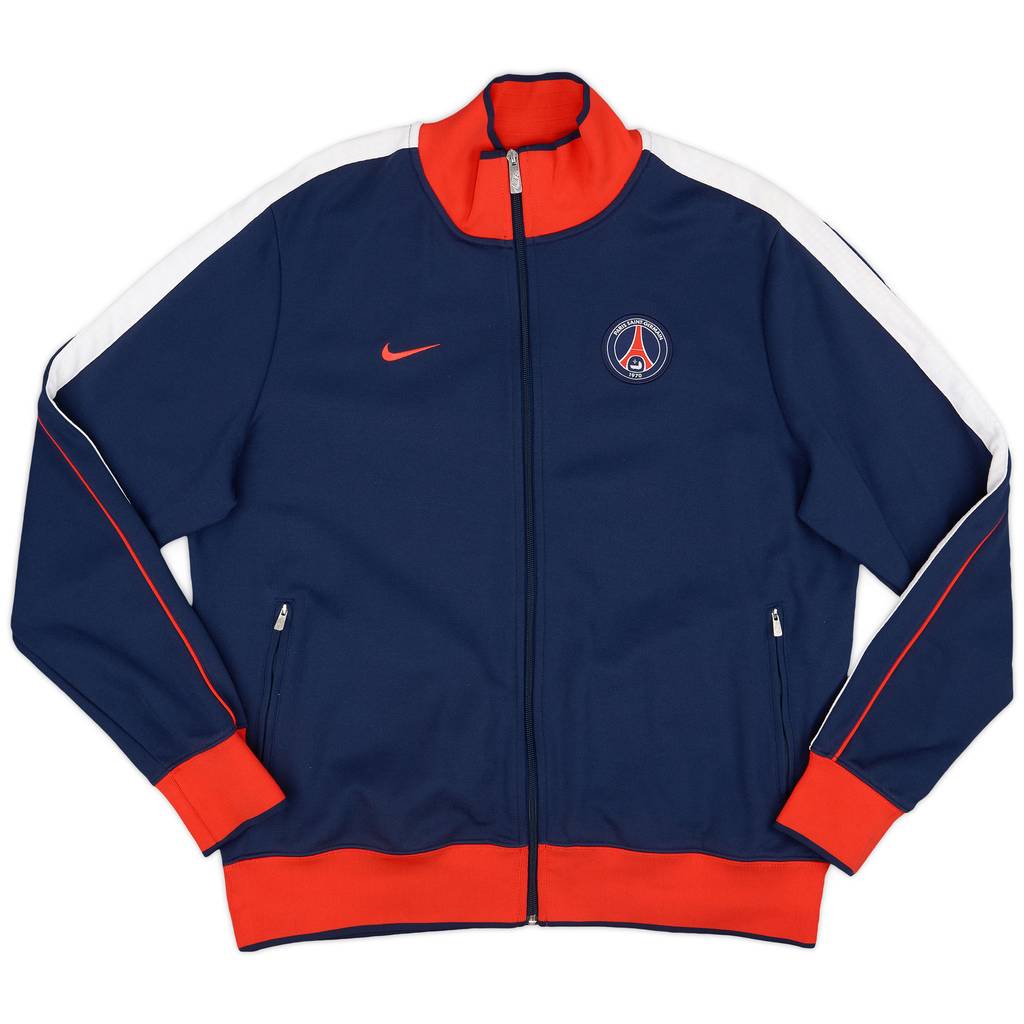 2011-12 Paris Saint-Germain Nike Track Jacket - 9/10 - (XL)