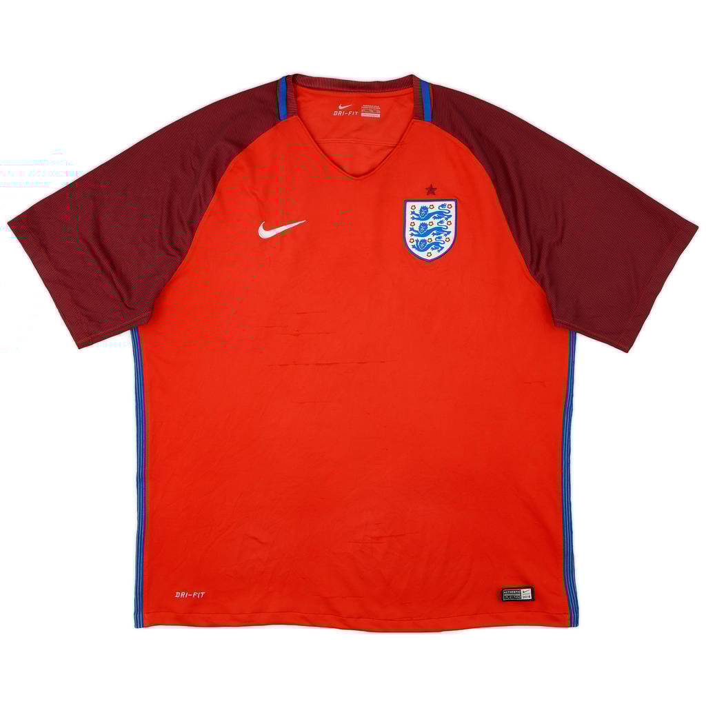 2016-17 England Away Shirt - 6/10 - (XXL)