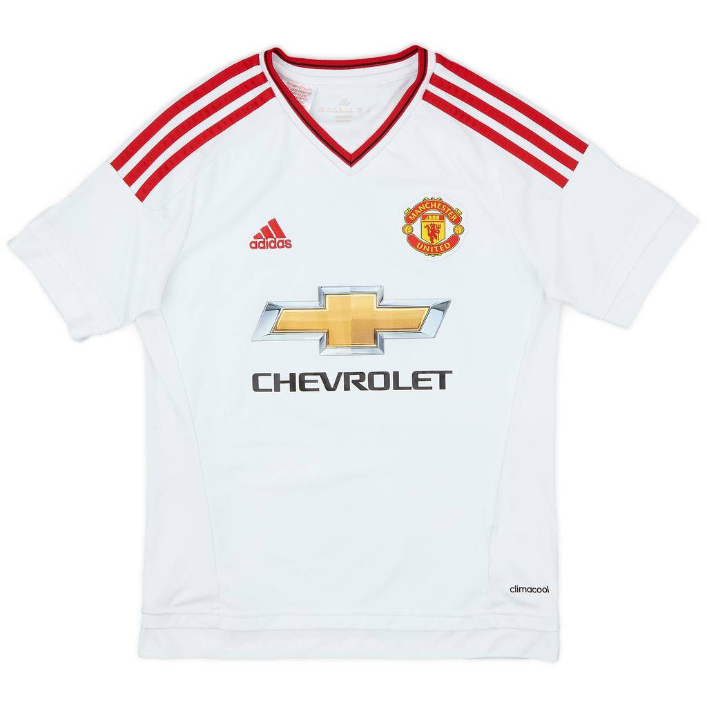 2015-16 Manchester United Away Shirt - 9/10 - (M.Boys)