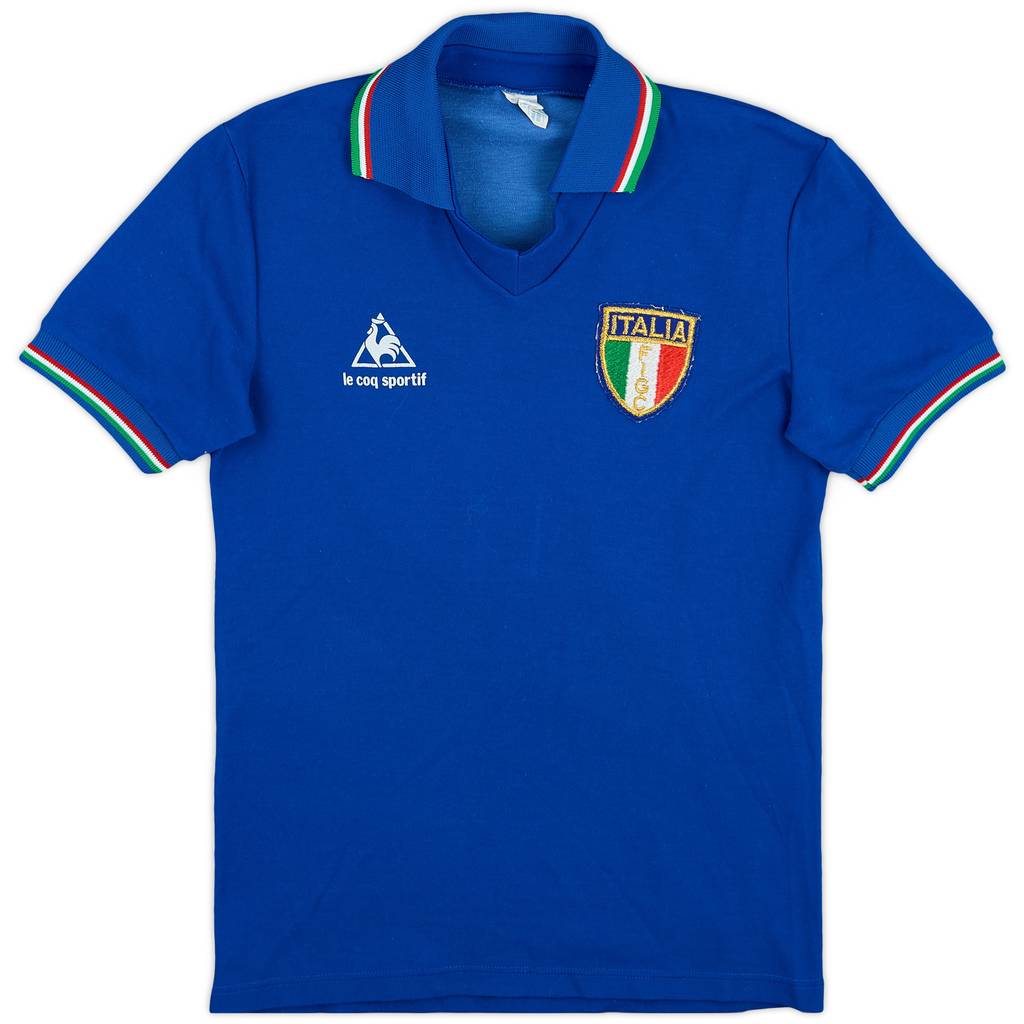 1982 Italy Home Shirt - 9/10 - (Y)
