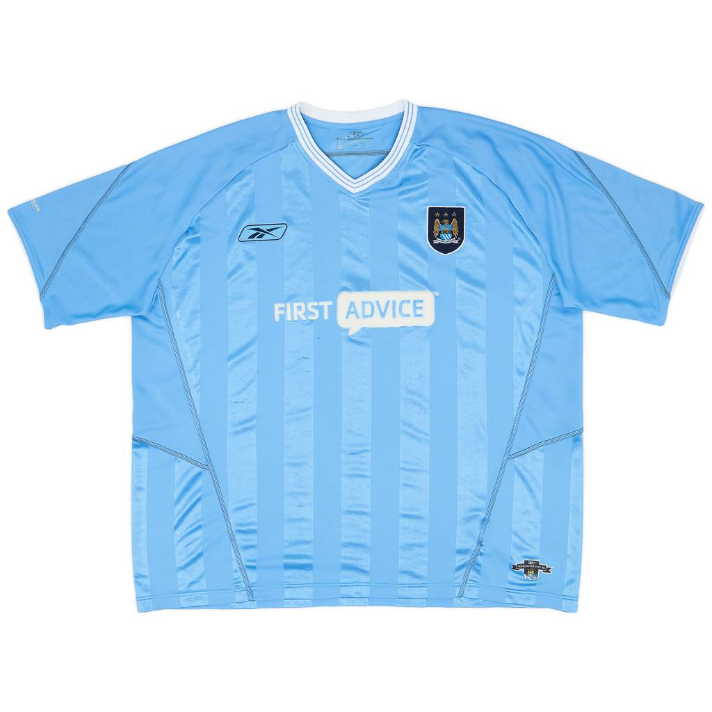 2003-04 Manchester City Home Shirt - 5/10 - (3XL)