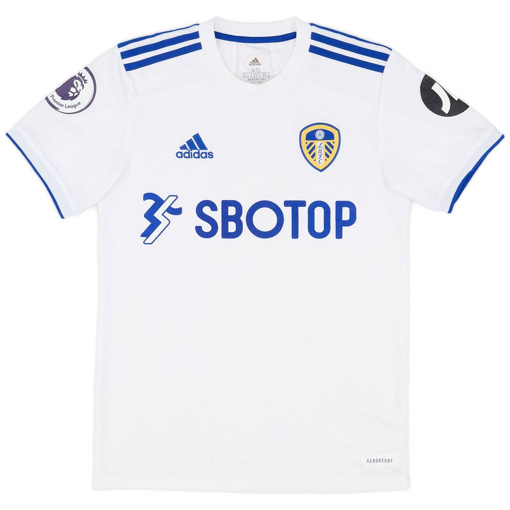2020-21 Leeds United Home Shirt - 8/10 - (XS)