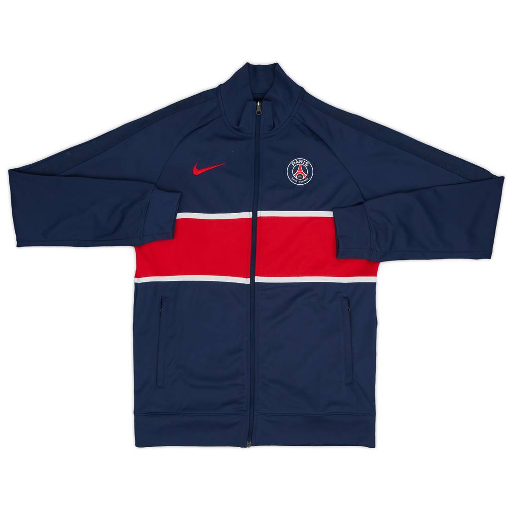 2020-21 Paris Saint-Germain Nike Track Jacket - 8/10 - (XL.Boys)