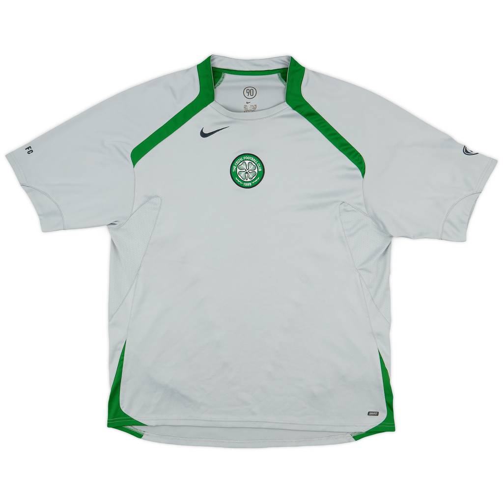 2005-06 Celtic Nike Training Shirt - 8/10 - (XL)