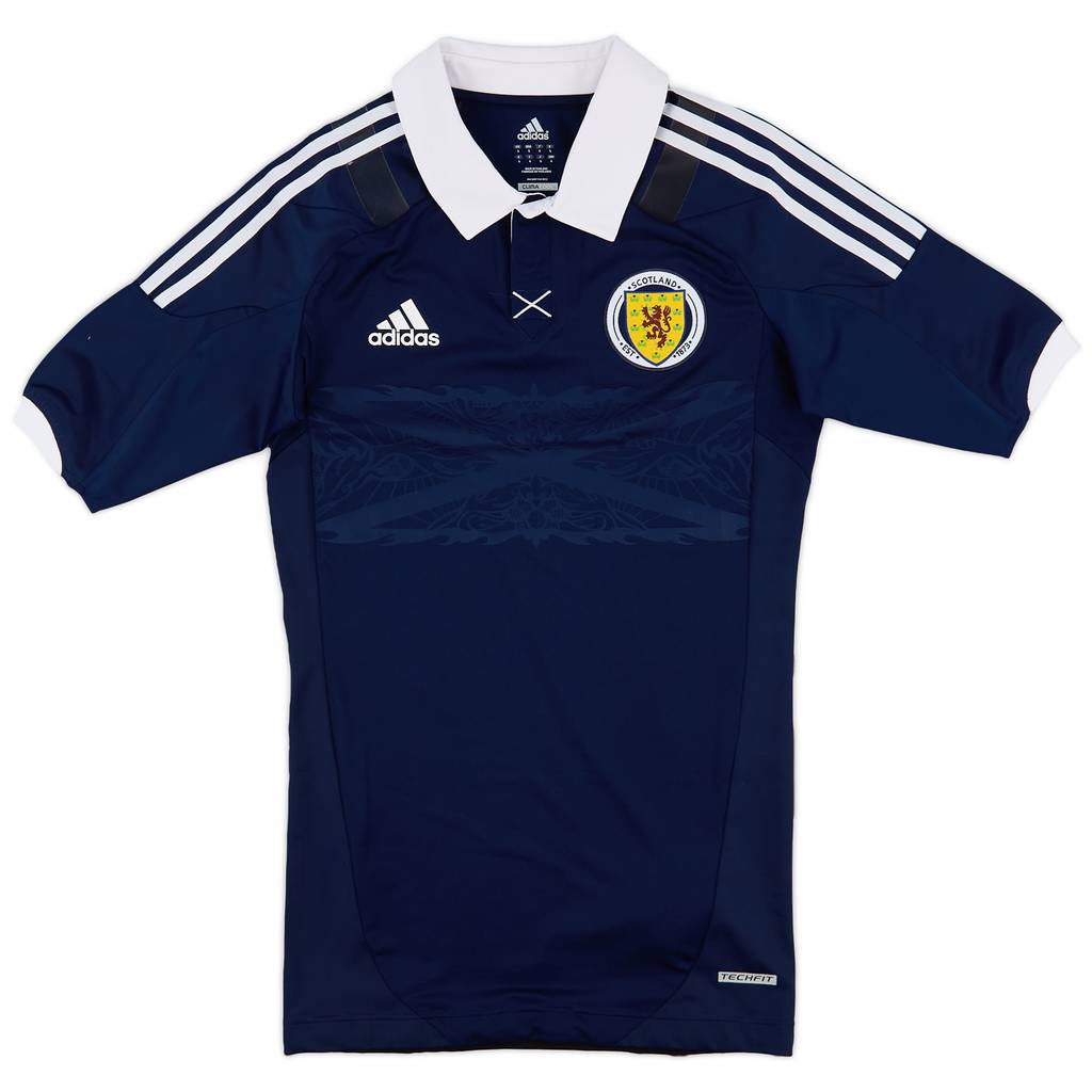2011-13 Scotland Player Issue Home Shirt - 7/10 - (M)