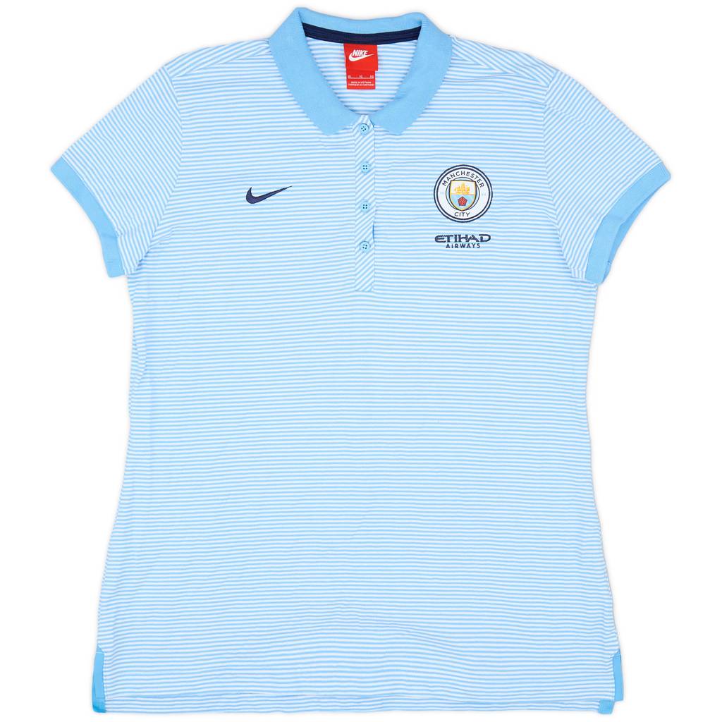 2016-17 Manchester City Nike Polo Shirt - 9/10 -  (Women's XL)