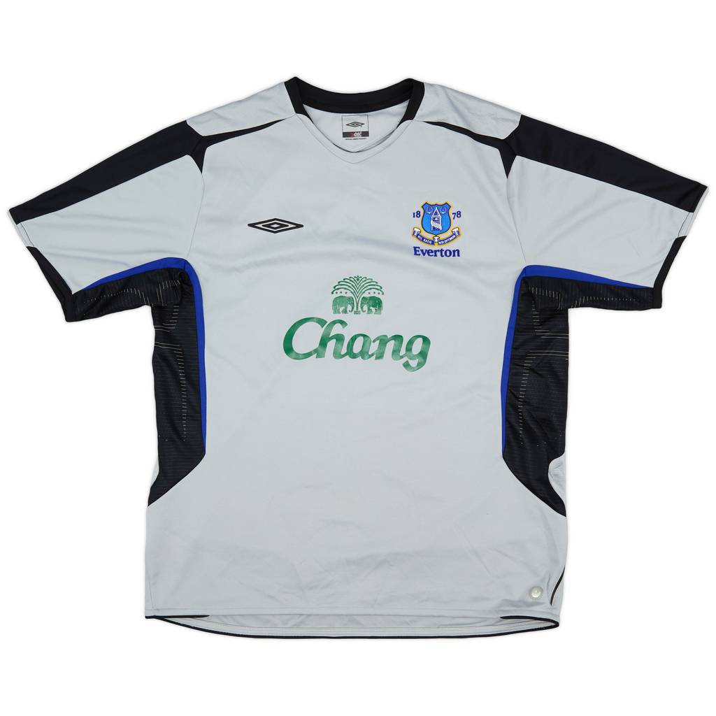 2005-06 Everton Away Shirt - 8/10 - (XL)