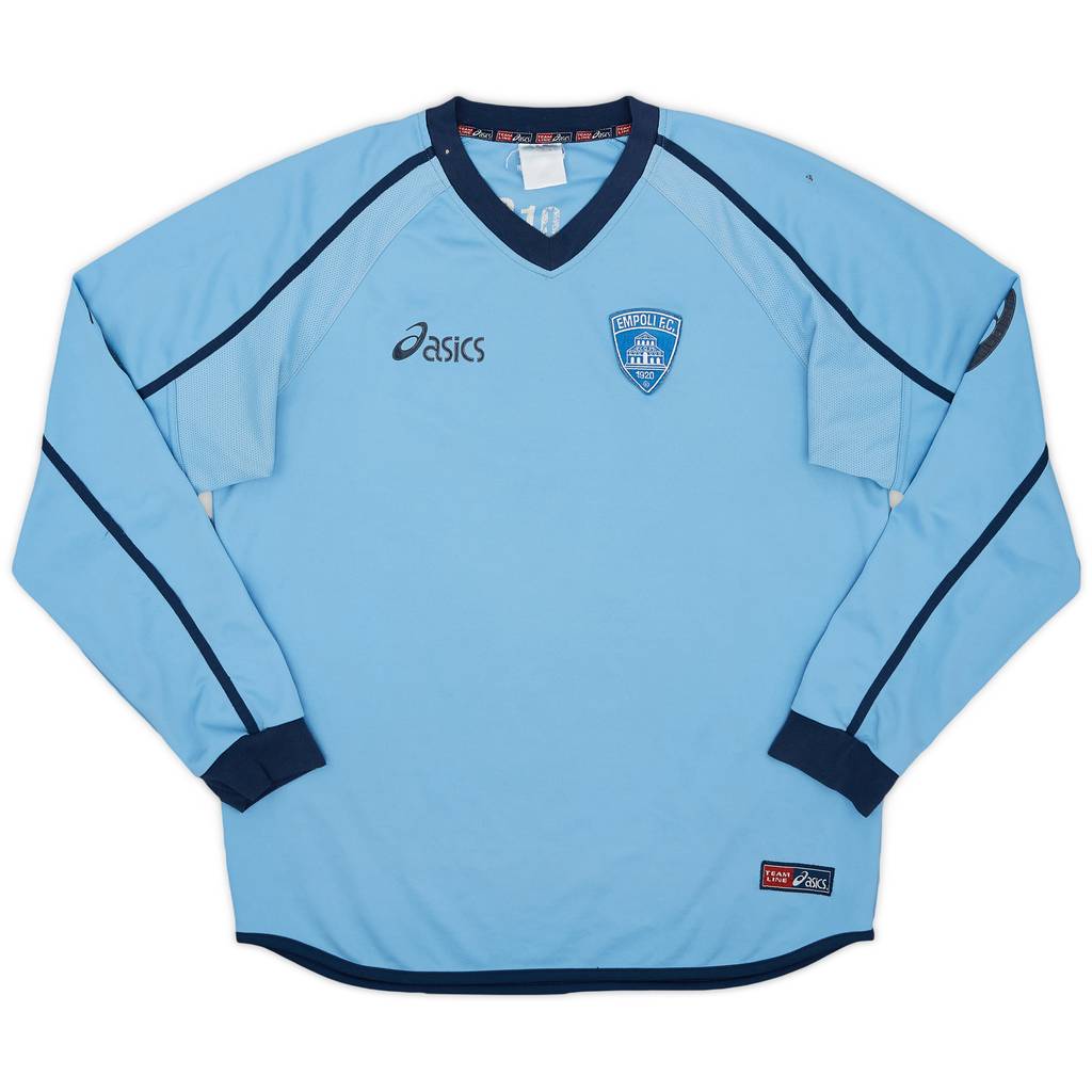 2004-05 Empoli Asics Training L/S Shirt - 7/10 - (XL)