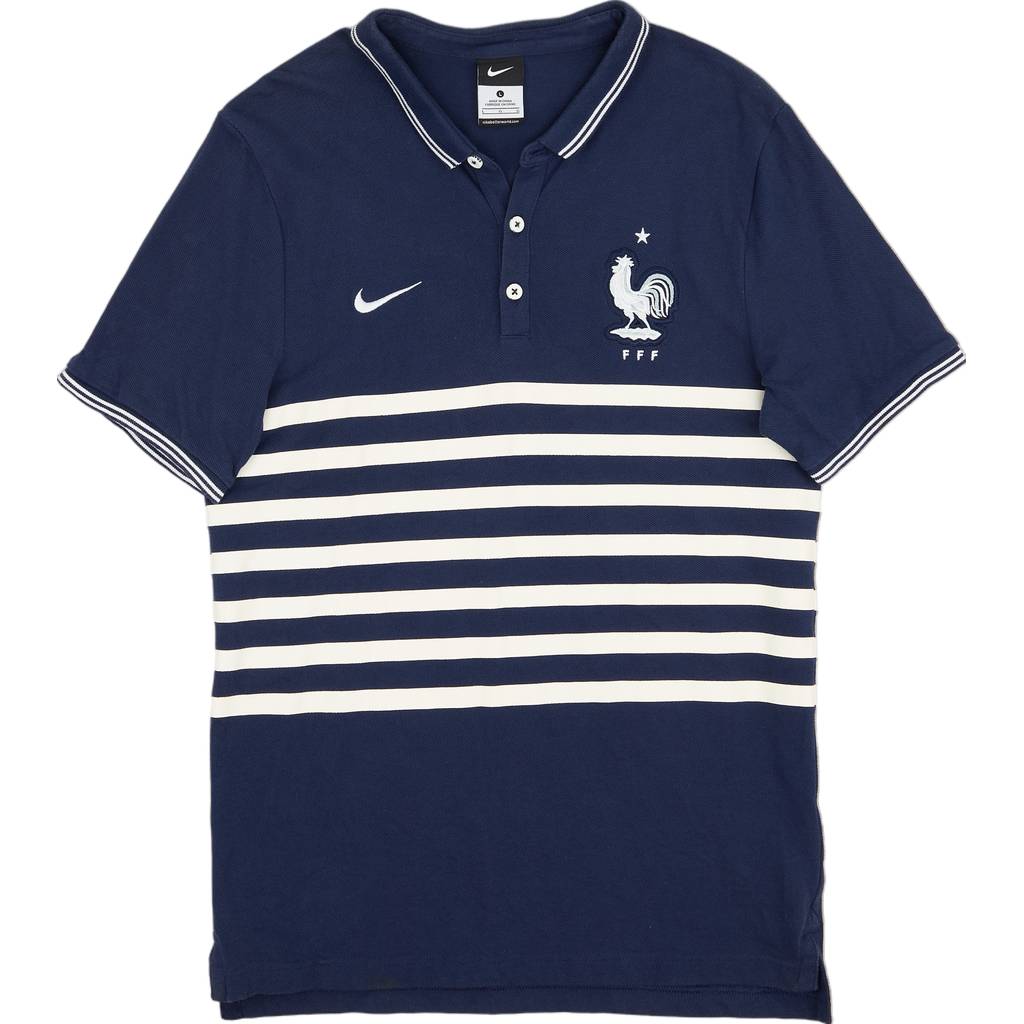 2014-15 France Nike Polo Shirt - 8/10 - (L)