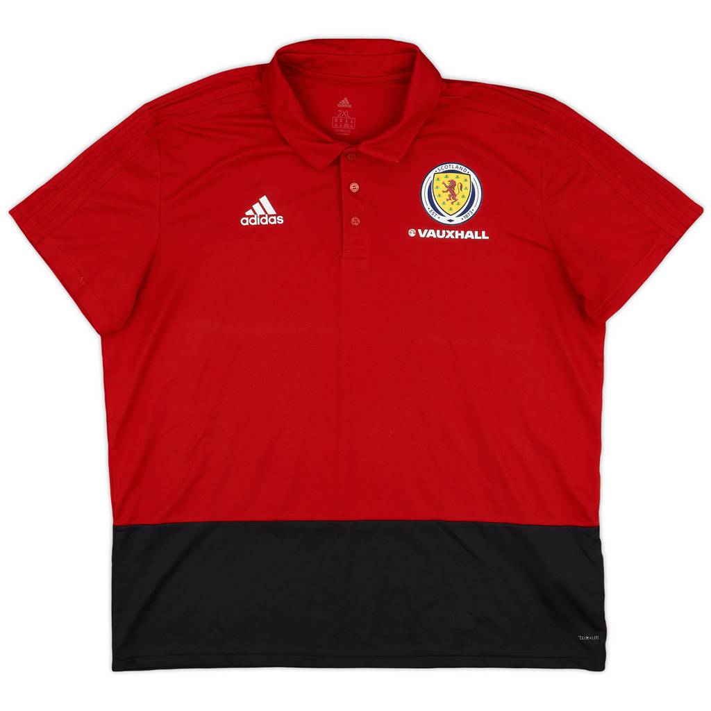 2017-18 Scotland adidas Polo Shirt - 8/10 - (XXL)