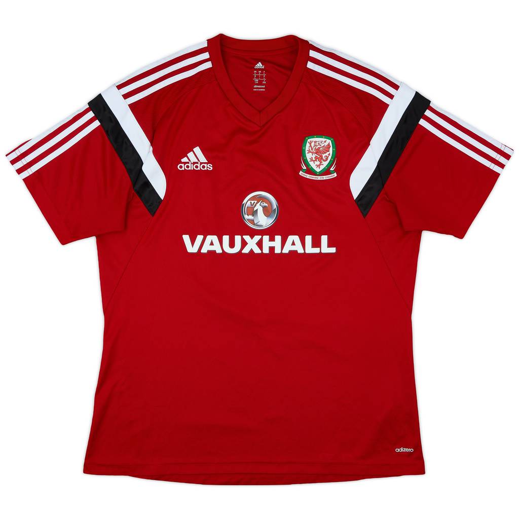 2013-14 Wales adidas Training Shirt - 8/10 - (L)