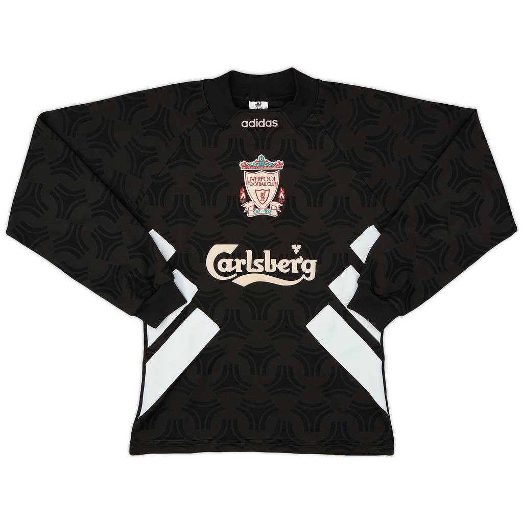 1993-95 Liverpool GK Shirt - 9/10 - (M.Boys)
