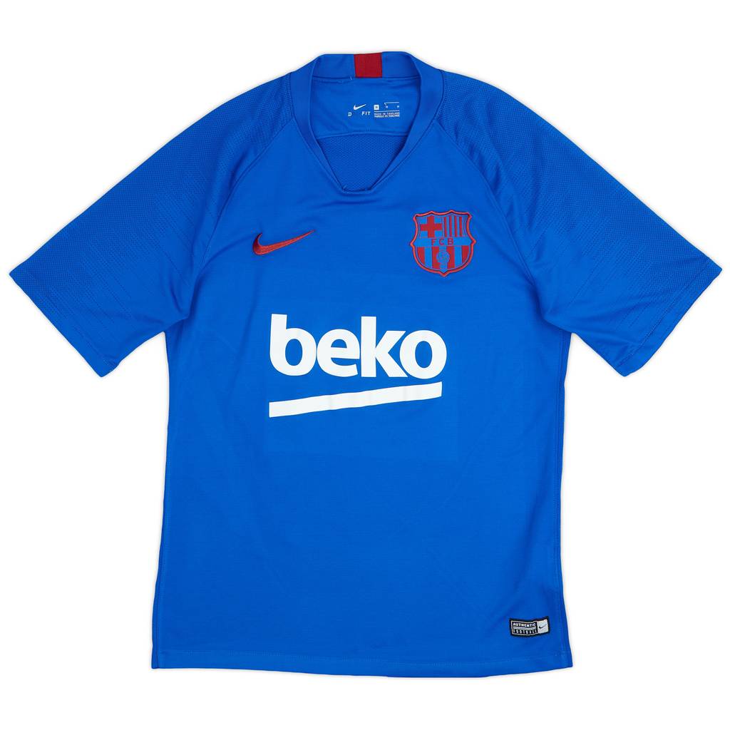2019-20 Barcelona Nike Training Shirt - 9/10 - (M)