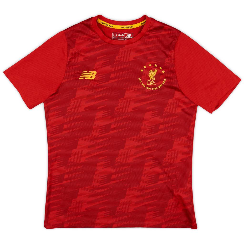 2019-20 Liverpool New Balance Training Shirt - 9/10 - (L.Boys)