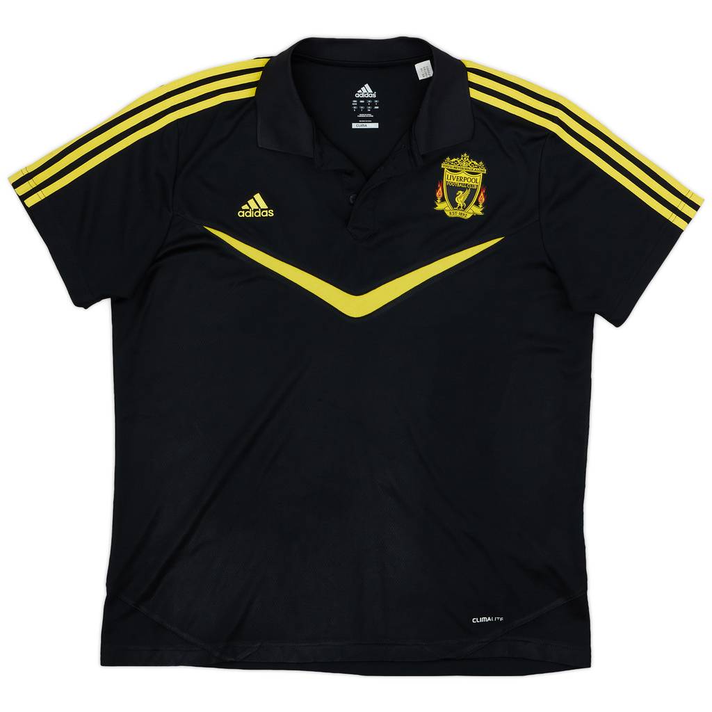 2010-11 Liverpool adidas Polo Shirt - 9/10 - (L)