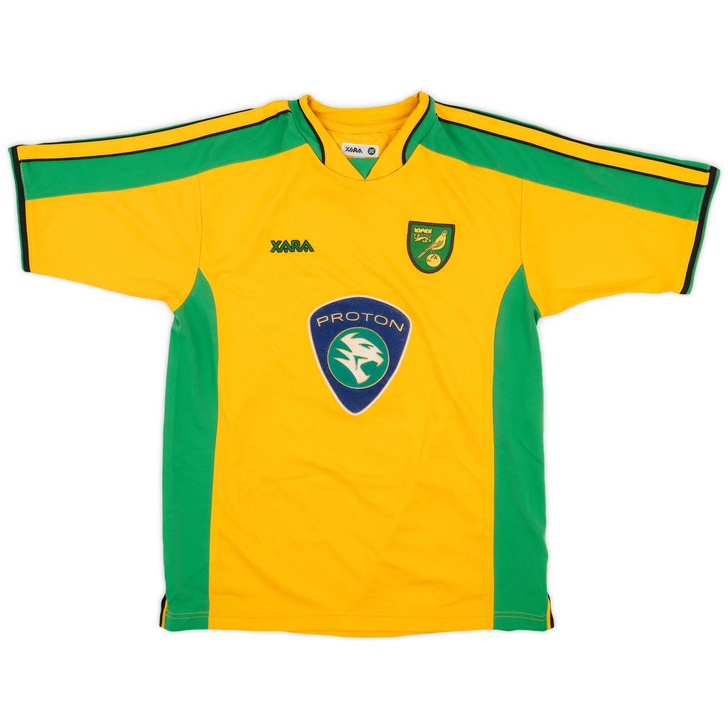 2004-05 Norwich Home Shirt - 8/10 - (S)