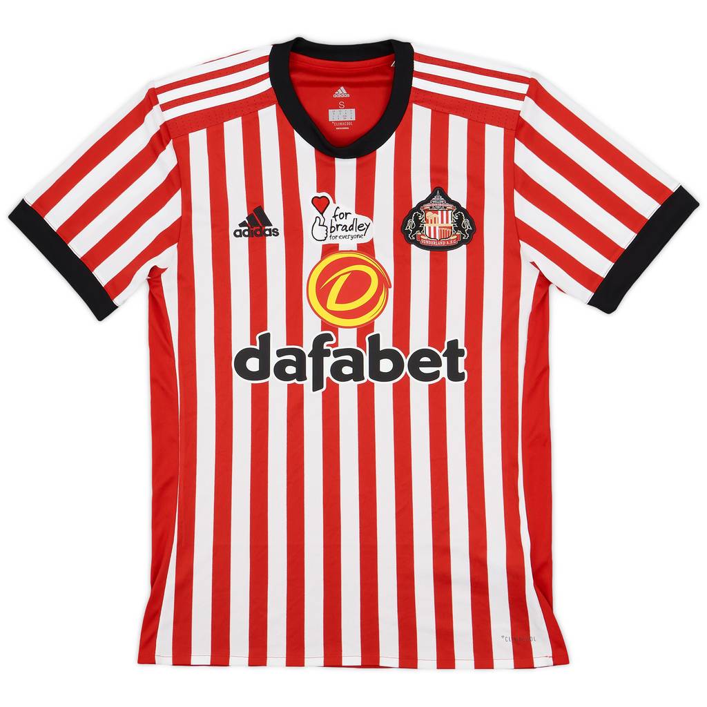 2017-18 Sunderland Home Shirt - 8/10 - (S)