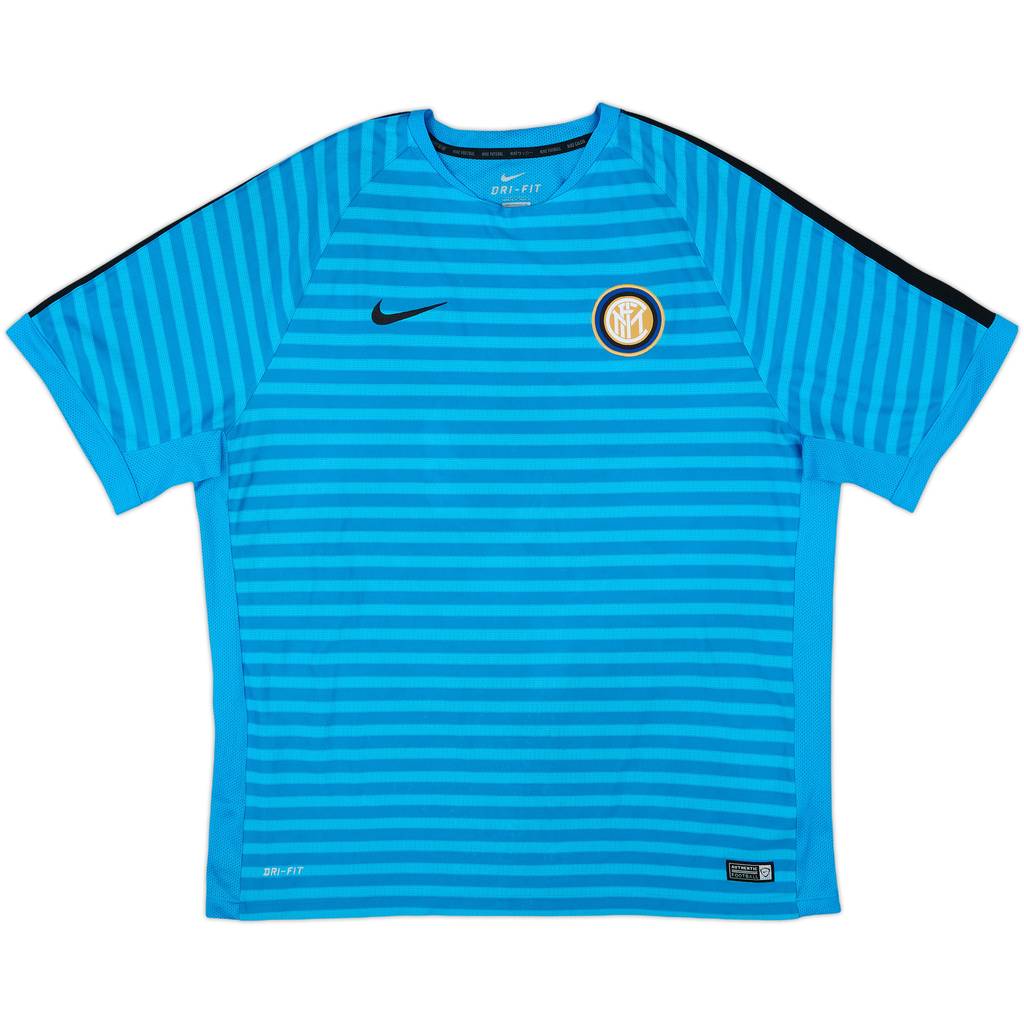 2014-15 Inter Milan Nike Training Shirt - 8/10 - (XXL)