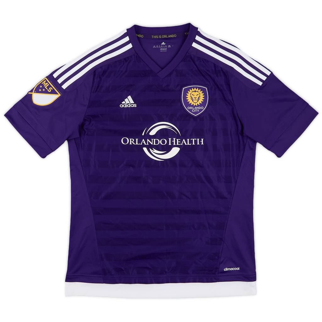 2015-16 Orlando City Home Shirt - 9/10 - (XL.Boys)