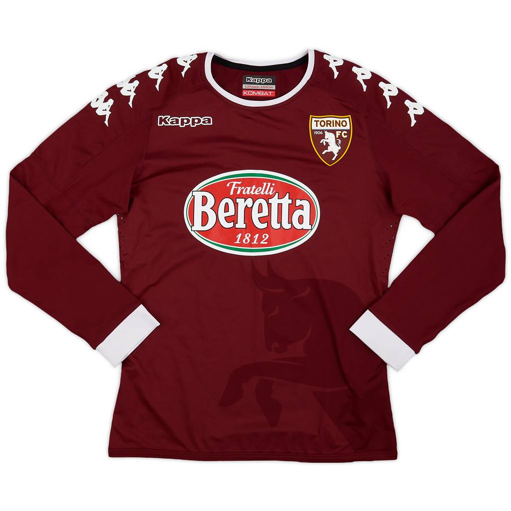 2016-17 Torino Authentic Home L/S Shirt - 8/10 - (L.Boys)