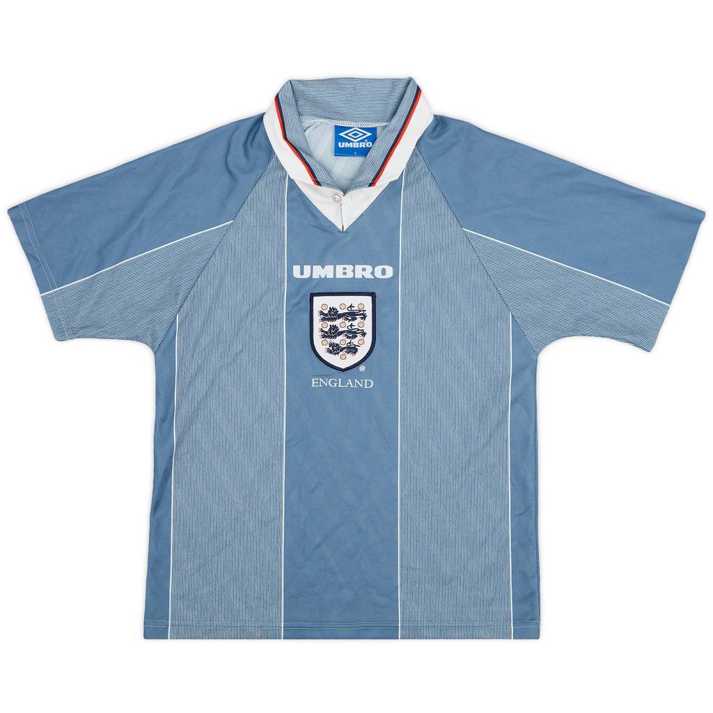 1996-97 England Away Shirt - 8/10 - (Y)