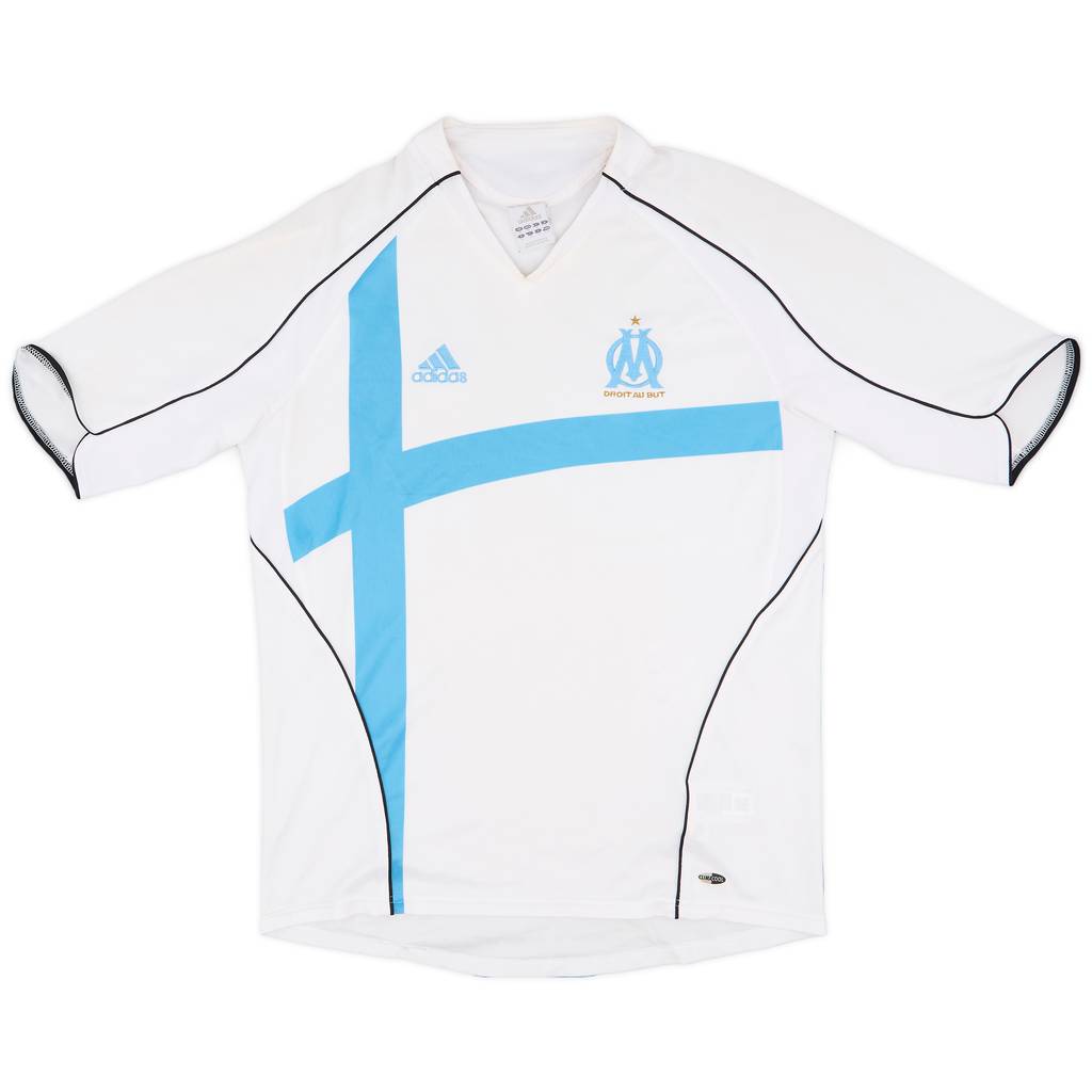 2005-06 Olympique Marseille Home Shirt - 7/10 - (M)