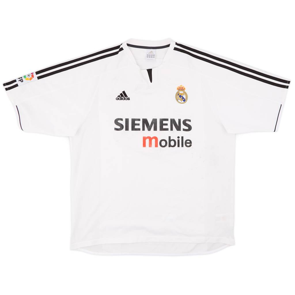 2003-04 Real Madrid Home Shirt - 5/10 - (XL)