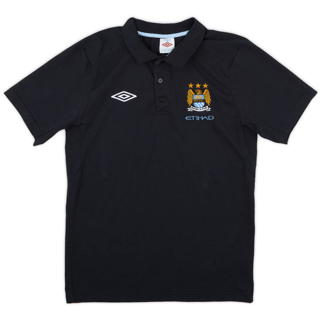 2011-12 Manchester City Umbro Polo Shirt - 9/10 - (M)