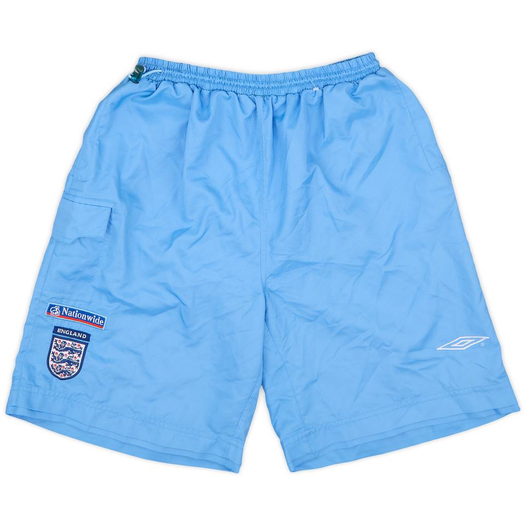 2004-06 England Umbro Training Shorts - 8/10 - (M)