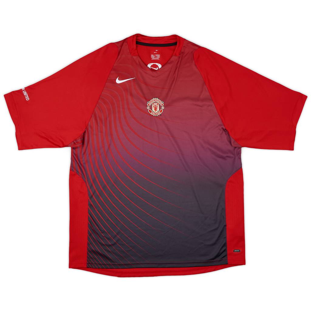 2006-07 Manchester United Nike Training Shirt - 8/10 - (L)