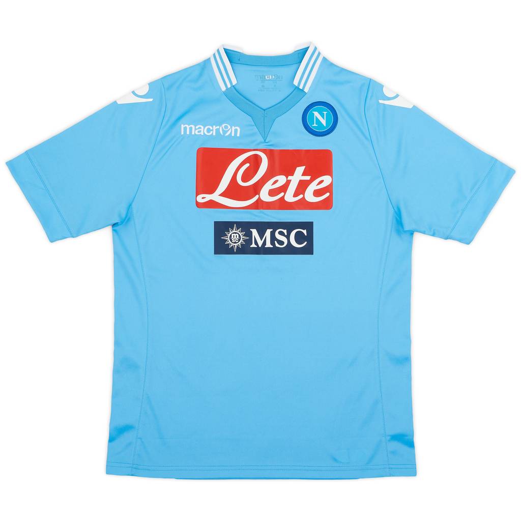 2013-14 Napoli Home Shirt - 8/10 - (S)